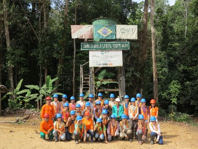Visit to a dense forest stand that was harvested followed by “enrichment plantings” twenty years