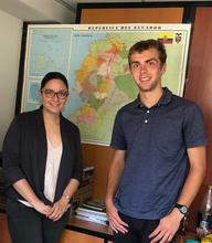 Interview with Stephanie Avalos, Ecuador's Secretary of Climate Change at the Ministry of Environment.